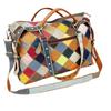 Rindsleder Bunte Kontrastfarben Nischendesign Ledertasche Personalisierte Trendy Tasche Damenhandtasche Schultertasche Damentasche