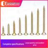 Color-Plated Countersunk Self-Tapping Screws: M3-M5 Galvanized Fiberboard Wood Nails for Walls & Panels