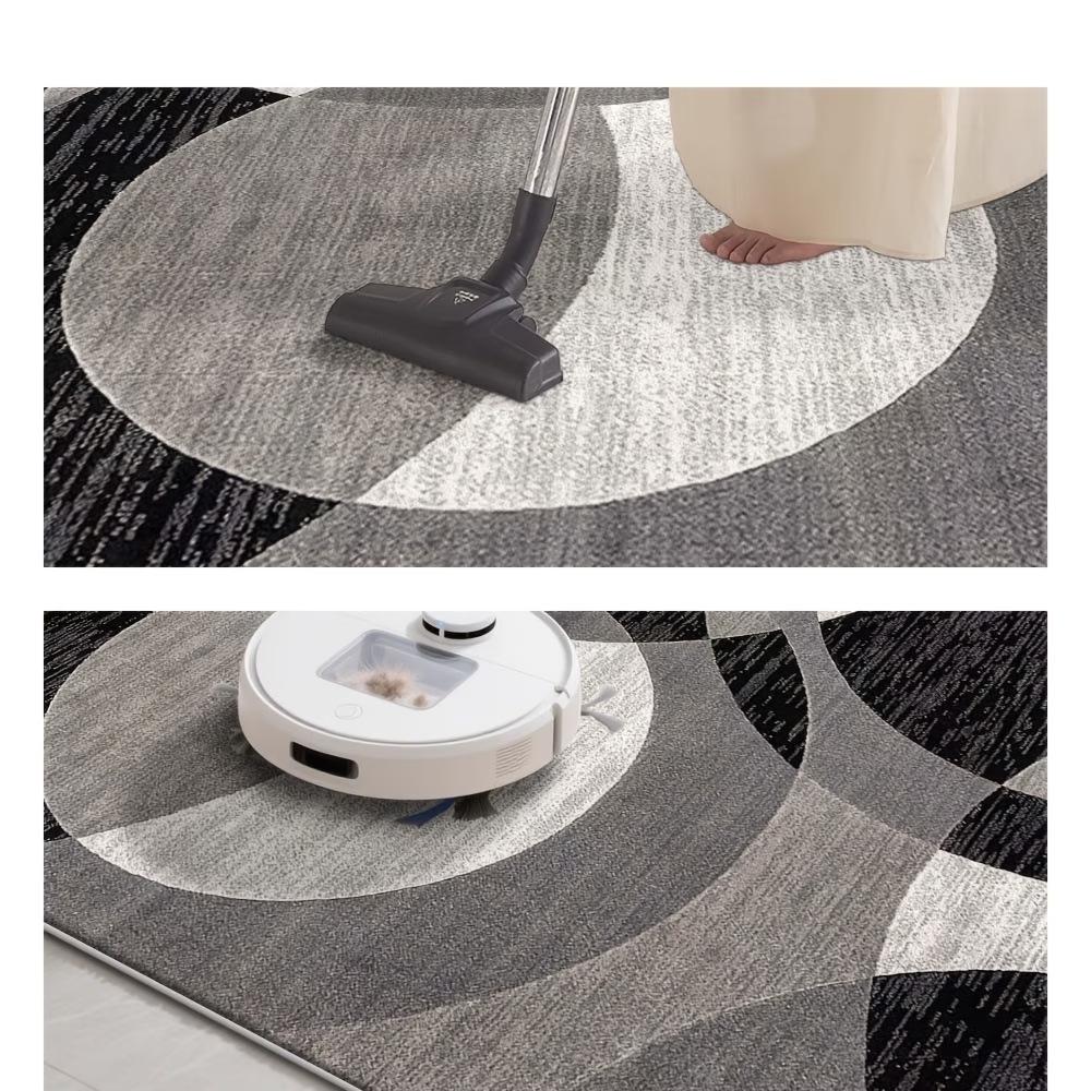 Alfombra antideslizante y resistente al desgaste de cachemir sintético para sala de estar, sofá, mesa de centro o mesita de noche.
