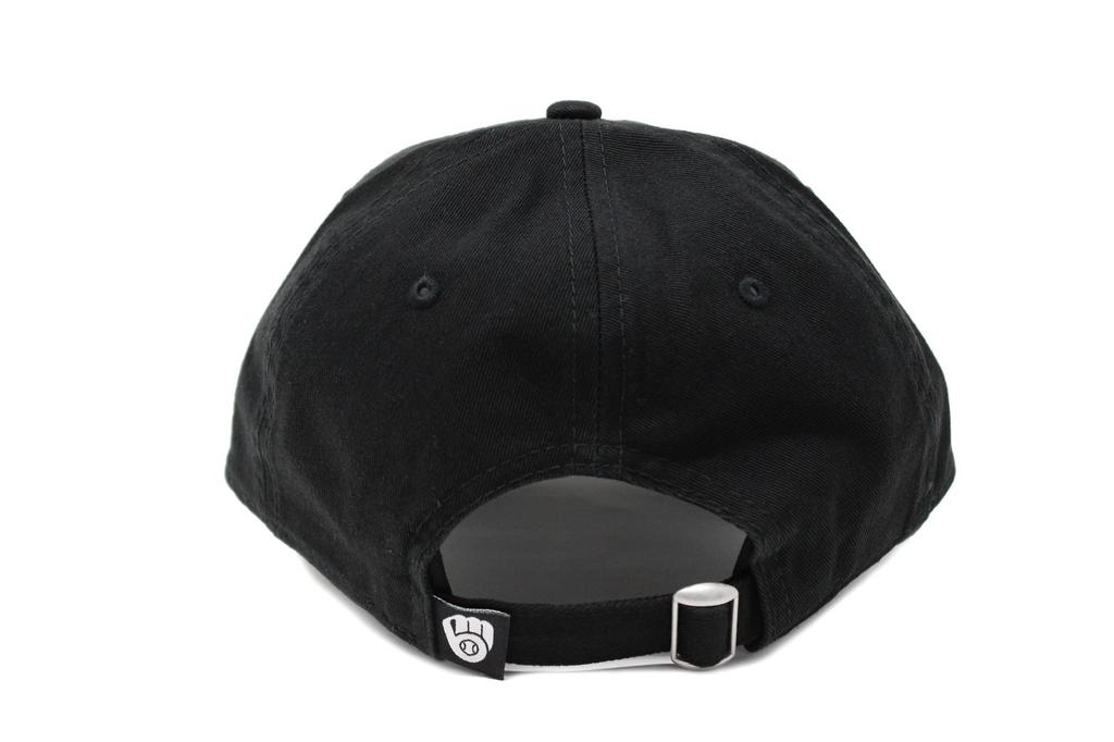 New Era 9TWENTY MLB Milwaukee Brewers Cap (Black)