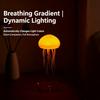 Creative Home Lighting Dynamic Voice Control Jellyfish Lamp Color Changing Atmosphere Romantic Rechargeable Ambient Night Light