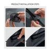 Car Silicone Dust Cover Wiper Hole Protection Auto Accessories For Toyota Gazoo Racing TRD Corolla Yaris Chr Auris Rav4 Prado