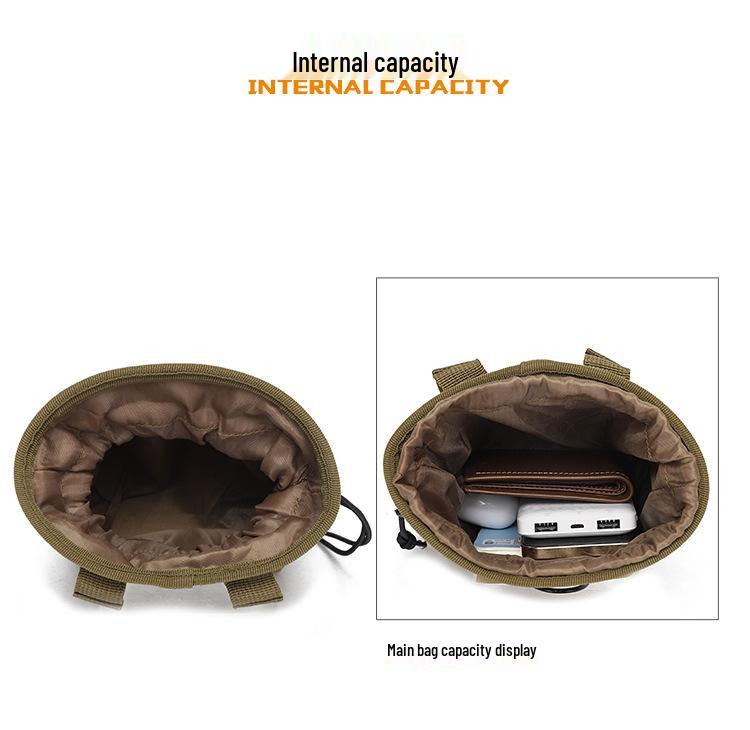 Neue Taktische Outdoor Hüfttasche & Kletterkreidebeutel - Molle Kleine Recyclingtasche für Camping