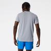 Impact Run SS MT21262 Short Sleeve Athletic Gray S [New Balance] T-Shirt T-Shirt (AG)