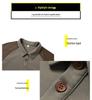 Men's Casual Sports Hoodie: Loose-Fit Lapel Long Sleeve T-shirt for Autumn