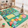 Cartoon Playroom Baby Crawl Car Traffic Children's Carpet Mat Home Decor Crystal Velvet Living Room Bedroom Floor Mat