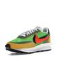 Zapatillas unisex sacai x Nike LDWaffle Green Gusto Negro-Varsity-Maíz-Naranja Seguridad BV0073-300