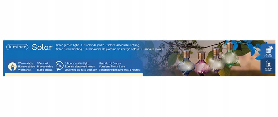 Plastic solar bulb 77x117cm Hanging lamp