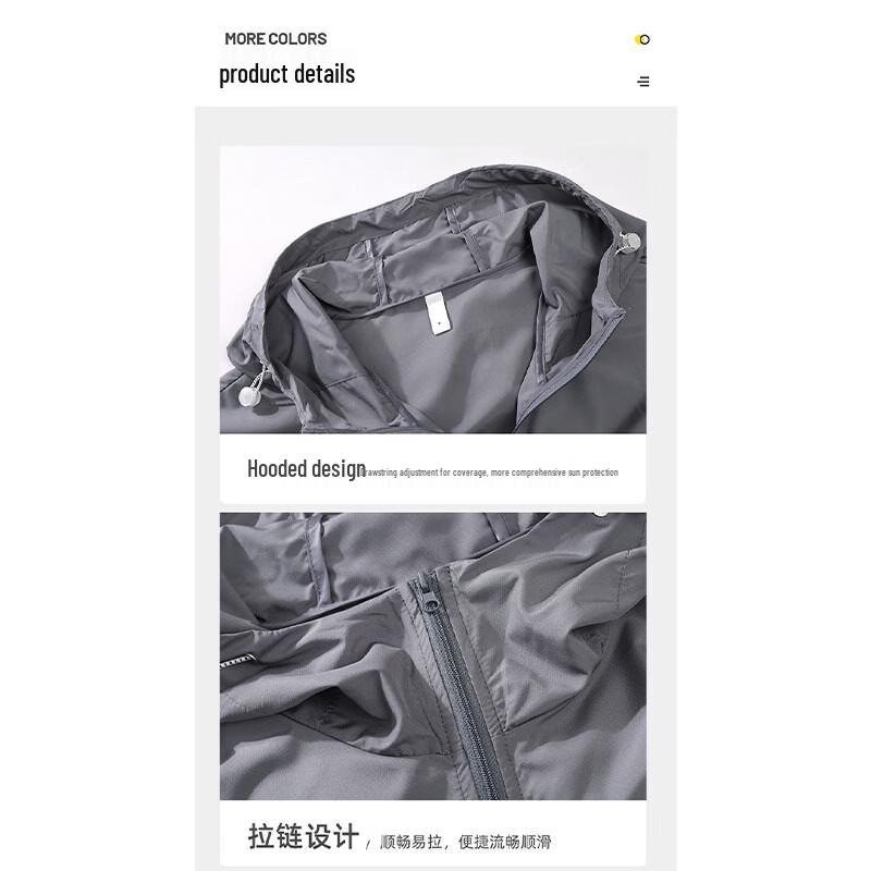 JEEP SPIRIT Men's Hooded Sun Protection Jacket