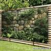 2D Tropical Jungle Stone Wall Photo Backdrop Wedding Birthday Party Background
