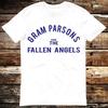 Gram Parsons A The Fallen Angels Folk Rock Retro Cool Dárkové Tričko P975