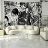 nana Wall Tapestry Aesthetic Wall Hanging Printed Fabric Blanket Decorative Tapestries for Bedroom Living Room Home Decor