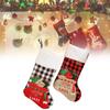 Beautifully Crafted Christmas Stocking Candy Bag With Unique Embroidered Details For Festive Decor
