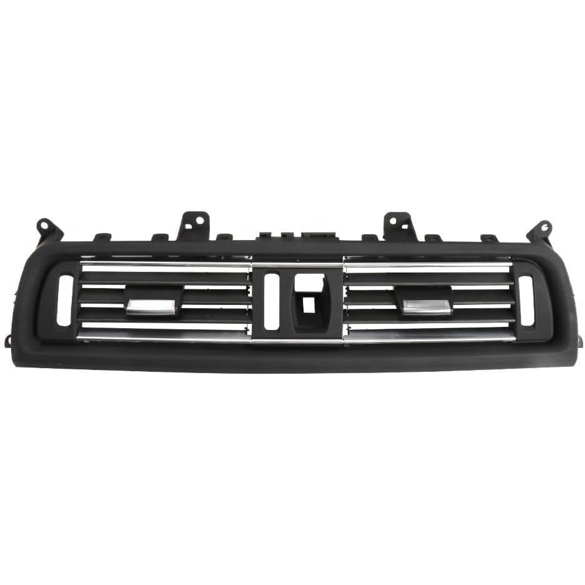 Right Hand Driver Center Console Fresh Air Conditioning AC Vent Grille Outlet With Chrome/Fit For BMW F10 F11 5 Series 64229166888(Right With Chrome) Middle With Chrome