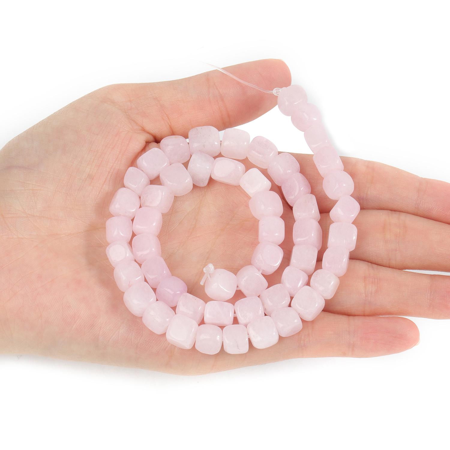 

5-7 мм нерегулярные квадратные каменные бусины бирманский кианит амазонит нефрит бусины для изготовления ювелирных изделий своими руками браслет ожерелье аксессуары rose quartz jade