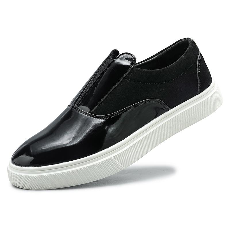 Fashion Autumn And Winter Fashionable Men's Leather Casual Loafers Outdoor Lightweight Shoe Comfortable Soft-Soled Durable Driving Shoes