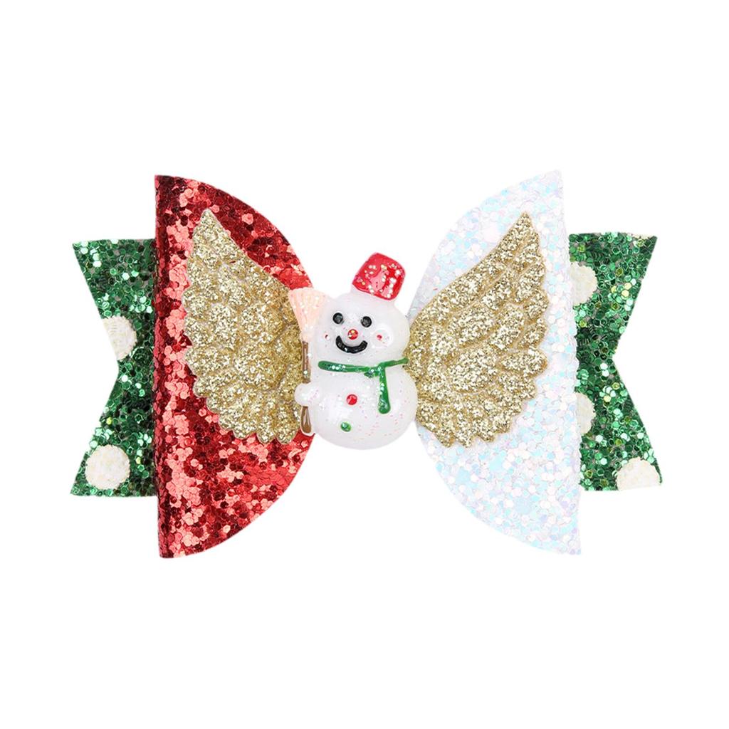 Christmas Hair Bow, Costume Hair Accessory for Fancy Dress Parties