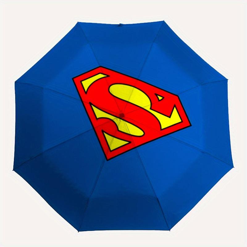 

1pc Superman Logo Automatic Umbrella 8-Bone Design Compact Gear for Outdoor Travel,Perfect Gift for Friends Birthdays yy250815091
