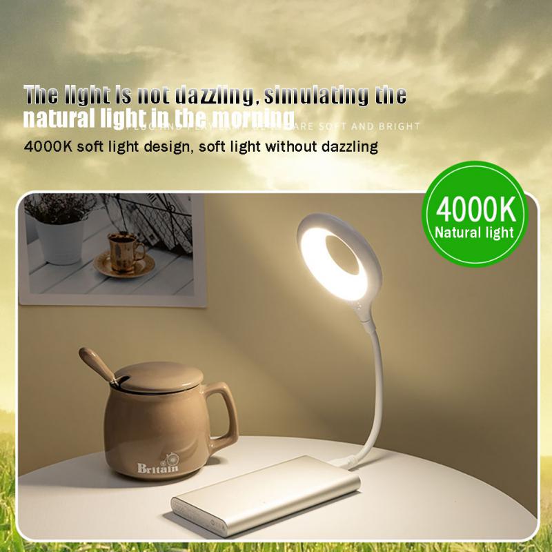 Book LED Light Portable Lamp Dormitory Bedside Desk Lamp LED Eye Protection Student Study Reading Table Lamp Night Light