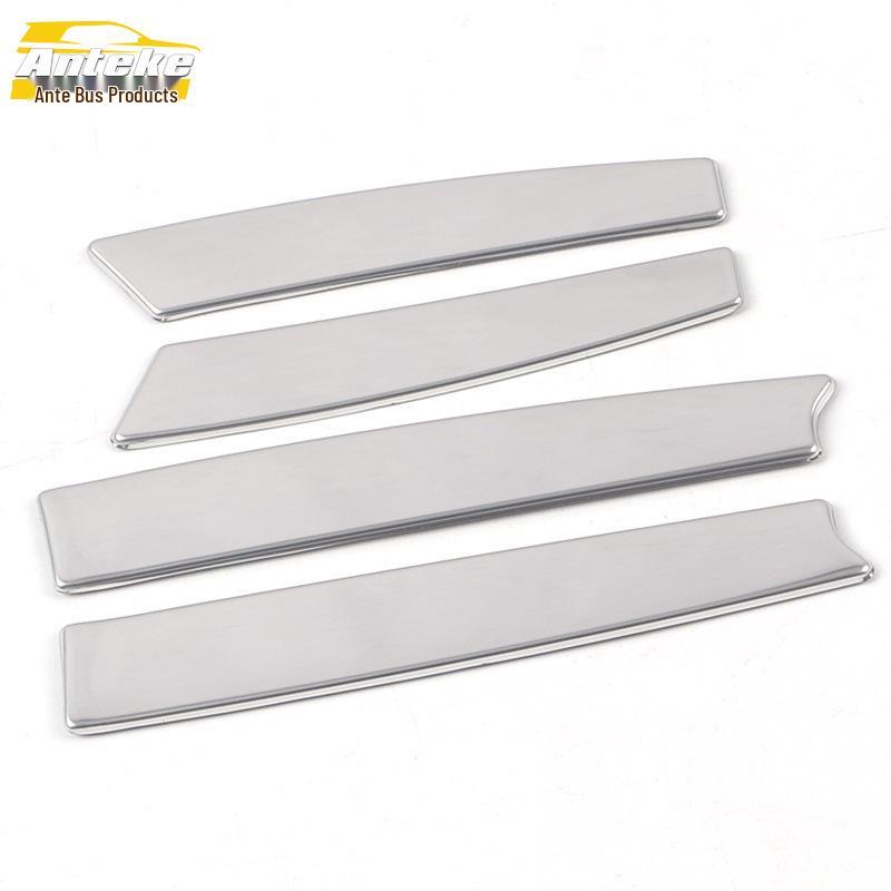 

21 P5 Rear Fog Light Trim Bright Strip Car Decoration