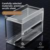 Storage Box, Wall-mounted Toilet Paper Box, Bathroom Tissue Box, Transparent Toilet Paper Box, Toilet Paper Box