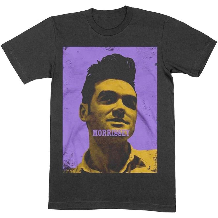 Morrissey - Purple And Yellow - Black T-shirt M