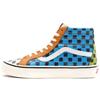 Sk8-Hi 38 DX Anaheim Factory - Multi-Color Checkerboard Unisex Sneakers VN0A38GF9ID