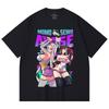 230 Gsm 100% Cotton Dandadan V22 Momo Seiko Print Unisex Heavy Cotton T Shirt