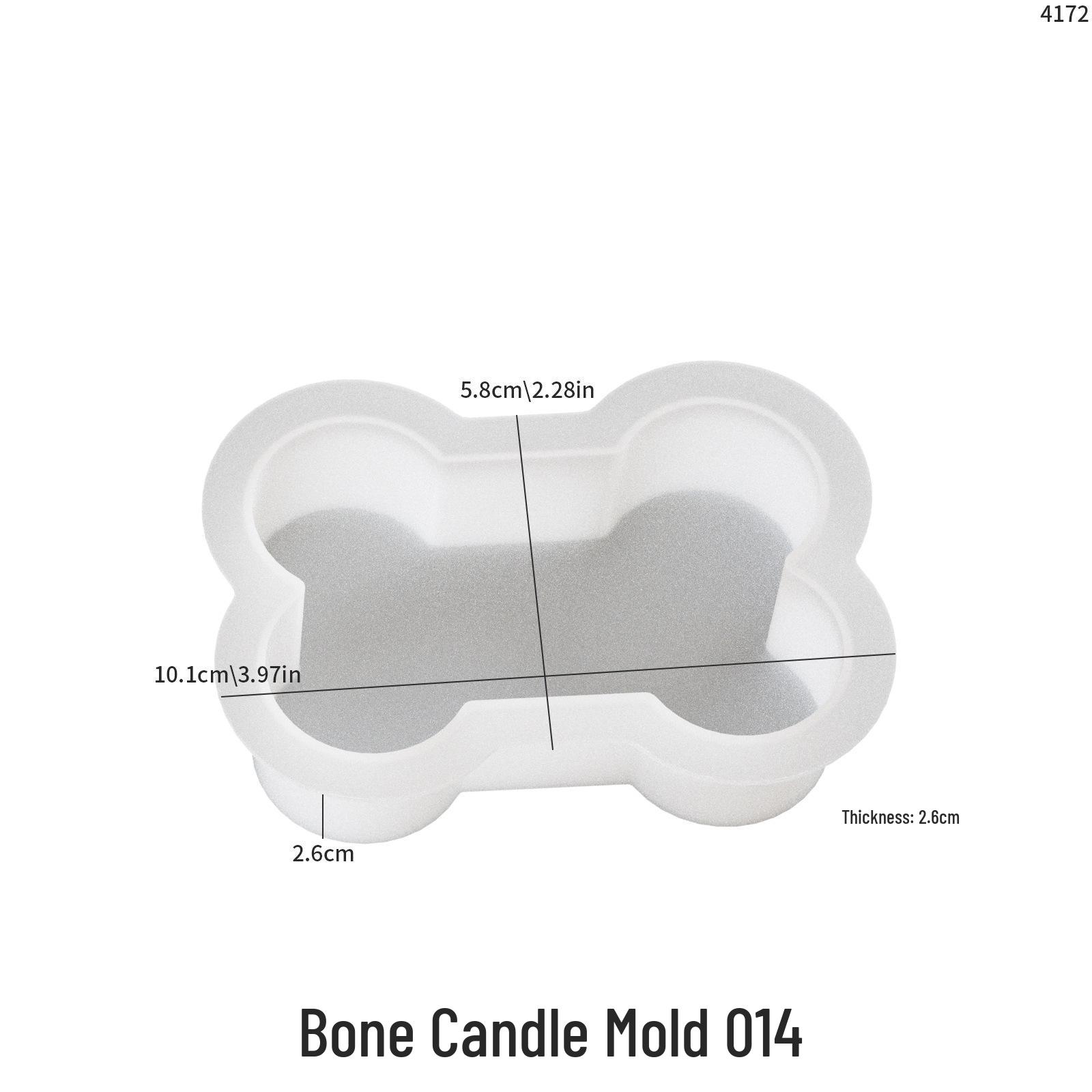 Epoxy Silicone Mold Set: Oval, Bone, Puzzle, Star, Square, Rectangular for Candles, Diffusers, Stones, Soaps