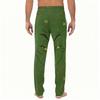 Men's Plain Knit Solid Pocket Casual Pants Home Pajama Pants