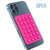Double Side Silicone Suction Pad For Mobile Phone Fixture Suction Cup Backed 3M Adhesive Silicone Rubber Sucker Pad For Fixed
