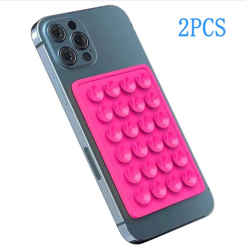 Double Side Silicone Suction Pad For Mobile Phone Fixture Suction Cup Backed 3M Adhesive Silicone Rubber Sucker Pad For Fixed