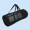 Black Yoga Pad Carrier Bag Basketball Volleyball Bag Sports Fitness Storage Bag Mesh Pilates And Bodybuilding Sports Bag