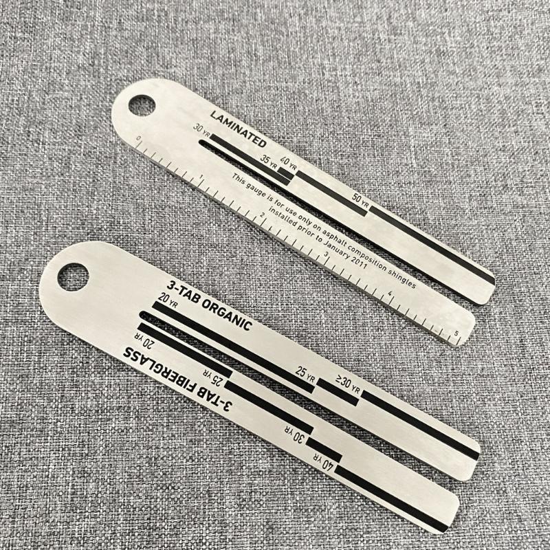 Upgraded 4/09 Shingle Gauge Measuring Tool for Roof Shingle Shingle Gauge Roofing Tools & Equipment for Measuring