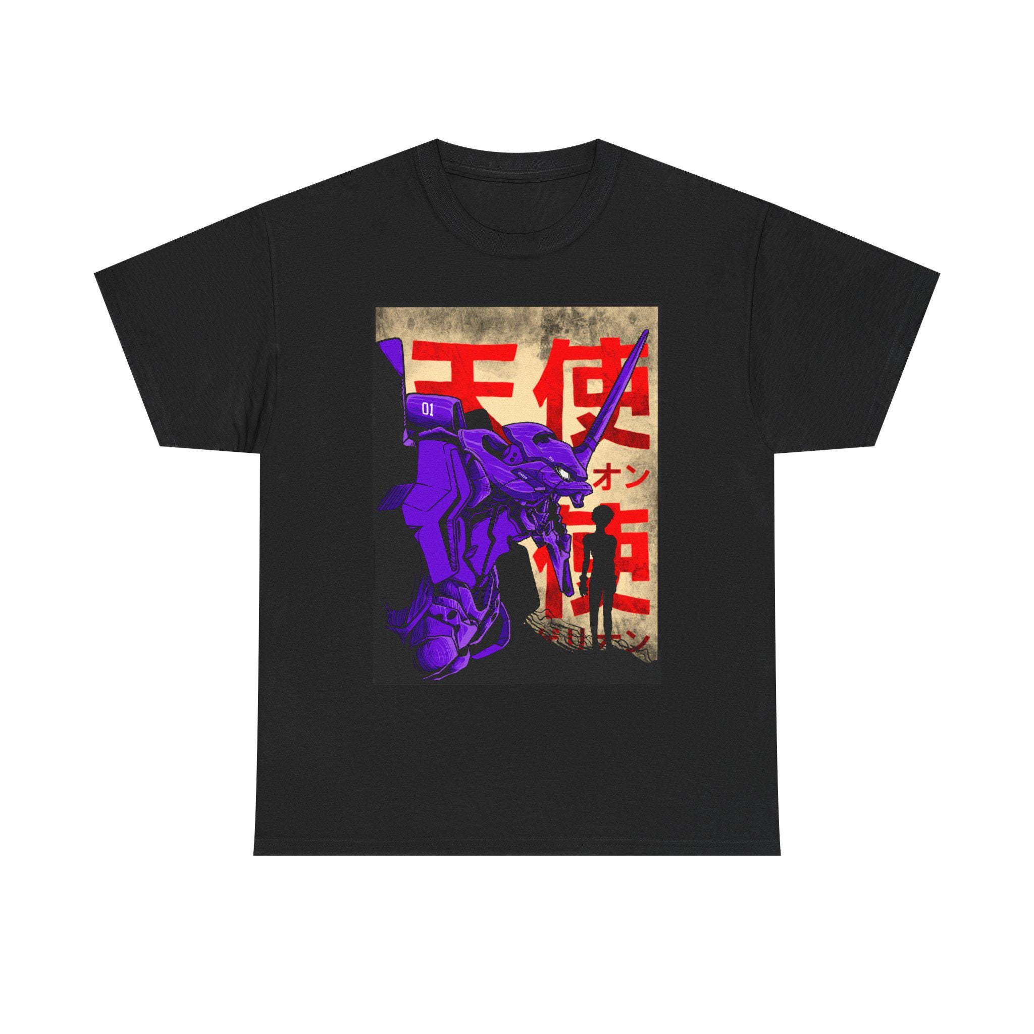 

Neon Genesis Evangelion Anime Rei Ayanami Unit 01 Printed Tshirt Unisexs and Womens Tshirt Unisexs Top Sports Tshirt 2026 Summer S