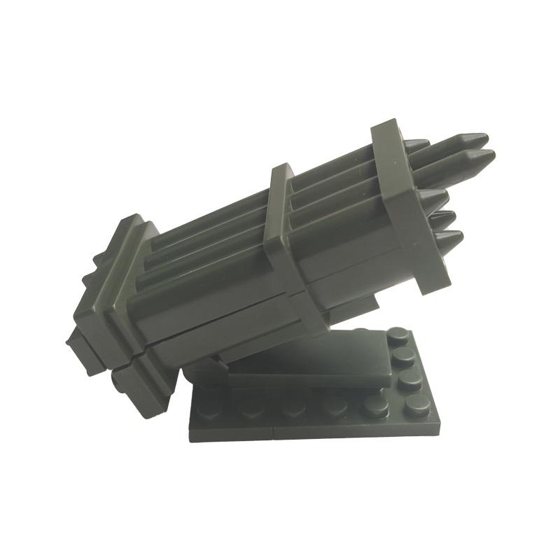 Military Equipment Weapon Gun Cannon Model Building Blocks Educational Toys Kids Gifts Military WW2 SWAT Toy Block