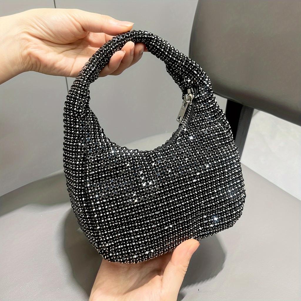 Shiny Crystal Clutch Purse Rhinestone Handmade Purses and Handbags Luxury Designer Evening Clutch Bag Purse Weding Party Bags