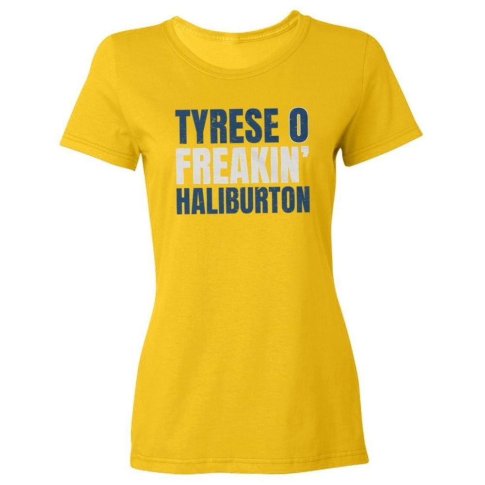 Tyrese Freakin  Haliburton Indiana Tribute - Playoff Ladies  Crewneck T-Shirt Unisex T-Shirt XXL