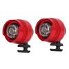 2PCS Clogs Shoes Headlight Decorative Aluminum Alloy ABS IPX5 Water Resistant Clogs Headlamp for Thanksgiving