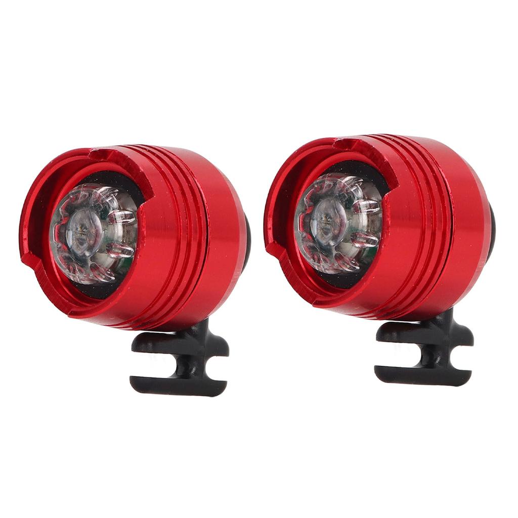 2PCS Clogs Shoes Headlight Decorative Aluminum Alloy ABS IPX5 Water Resistant Clogs Headlamp for Thanksgiving