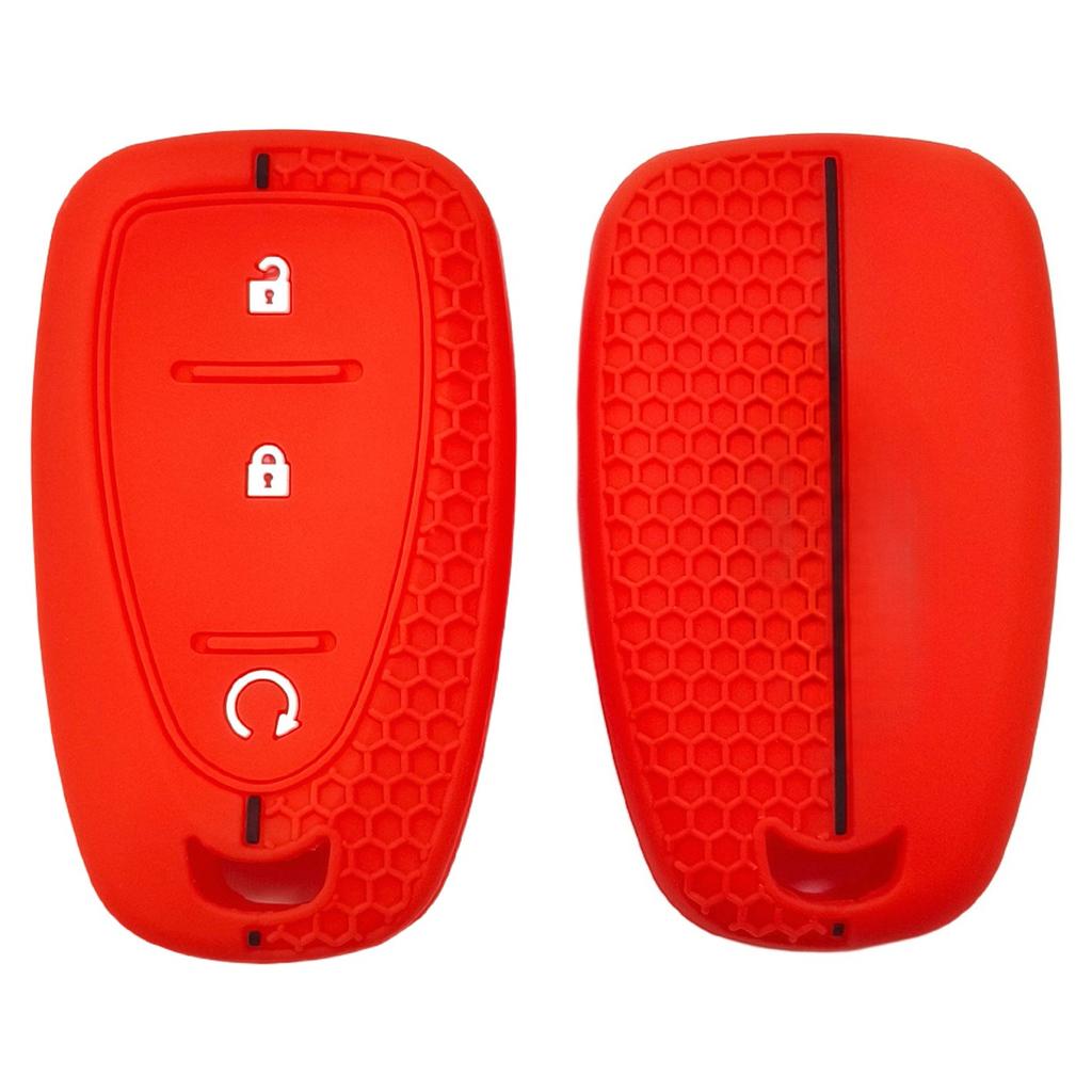 Silicone Car Key Case Holder Shell Soft Remote Cover Protector for Chevrolet Cruze Aveo Malibu Cruze Spark Sail Flip Key Bag Set