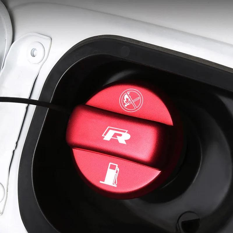 2026 New For VW VOLKSWAGEN Car Oil Tank Protect Cover Refuel Fuel Tank Cap for Volkswagen VW R Line GTI Touareg Golf 5 6 7 Jetta