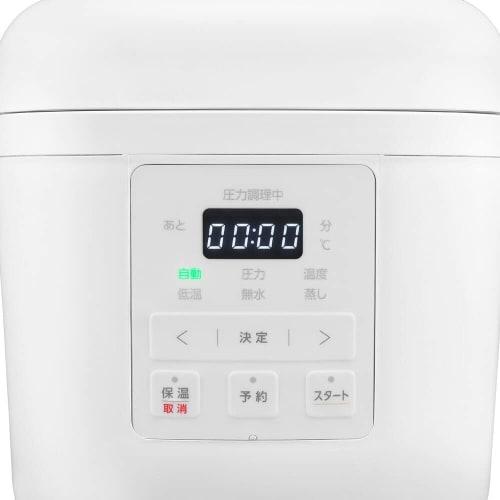 Iris Ohyama Electric Pressure Cooker 3L KPC-REMA3-W Off White