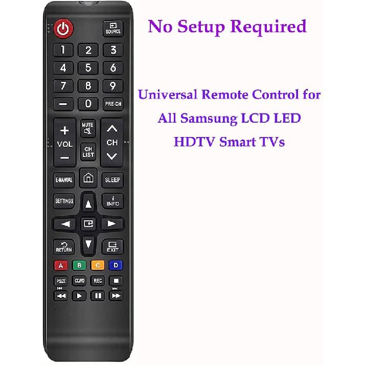 Универсальный пульт для телевизора Samsung, Совместим со всеми ЖК, LED, HDTV, 3D, Smart телевизорами Samsung