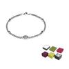 Gucci Double G Serie Ineinandergreifende Double G Kubanische Kette Armband Damenarmband Silber 678657-J8410-8191