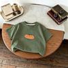 Childrens Wear Tshirt Tops Summer Clothing Simple Fashion Girl And Boy Short Sleeve Tshirts Round Collar Casual T Shirt 9m7y