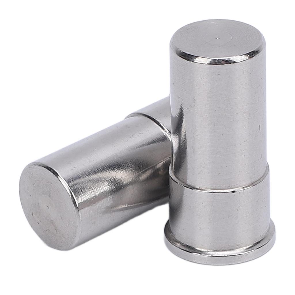 2 Pcs Steering Column Pivot Pins Oversized 304 Stainless Steel Improve Driving Safety Handling for Cars Trucks
