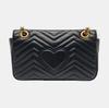 [Pre-Owned] Gucci GG Marmont Small Matelassé Shoulder Bag 'Black' - Very Good #10ZWCHP