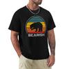 Bearish Retro Style Tshirt Quick Dry Sports Short Sleeve Tee