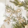 Tree Topper Star Christmas Tree Ornament Hanging Holiday Decoration for Home